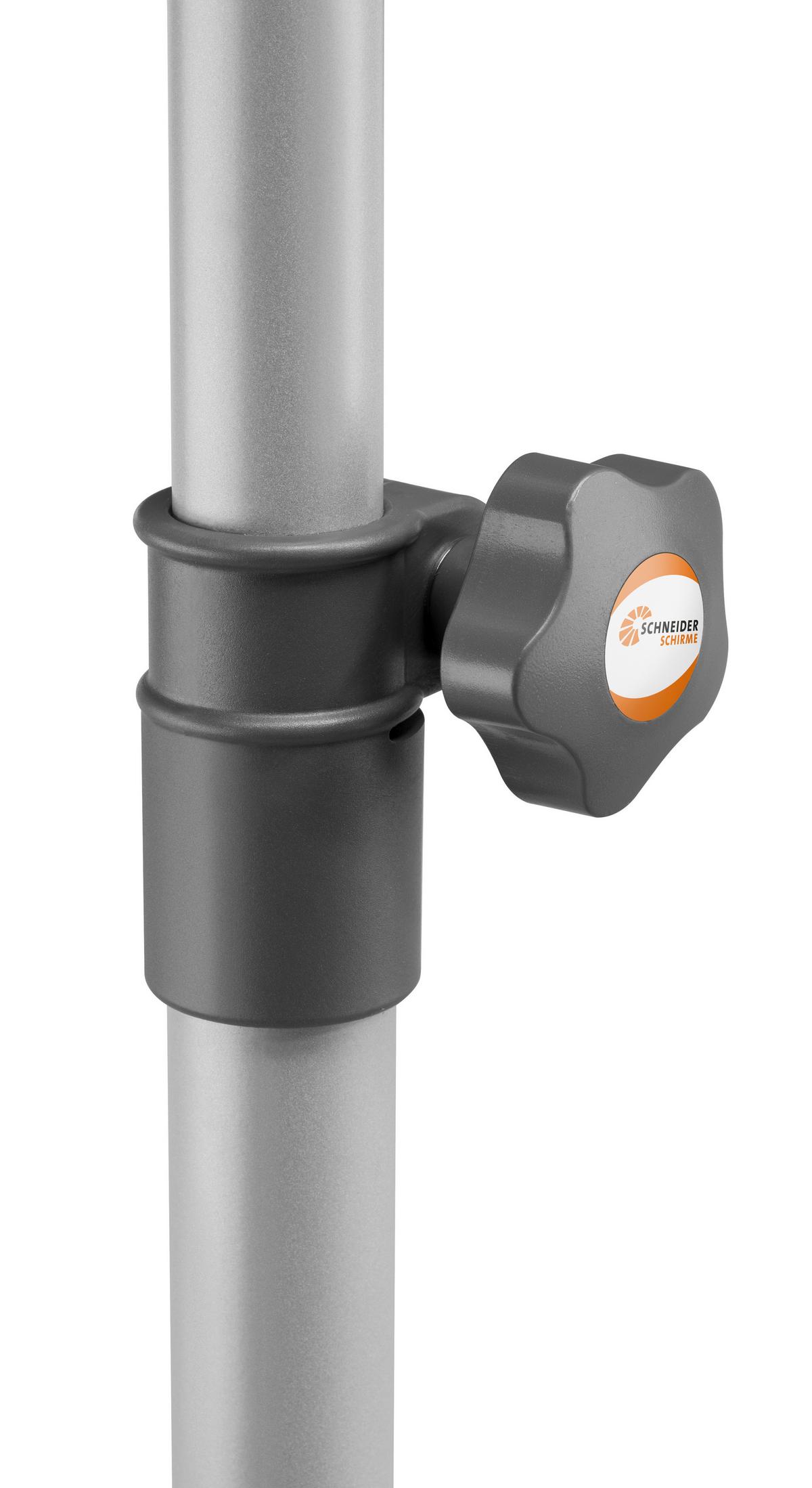 Ampelschirm Novara Bxhxt: 190x188x140 Cm Naturfarben - Anthrazit/Naturfarben, Basics, Textil/Metall (190/188/140cm) - Schneider