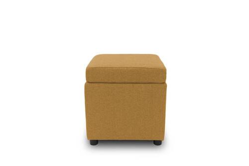 Sitzbox Looks Iii - Gelb/Schwarz, Design, Textil (45/47/45cm) - LOOKS by W.Joop