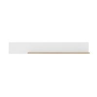 Wandboard Hudson Weiß/Eichefarben B: 150 cm - Eichefarben/Weiß, Design, Holzwerkstoff (150/22/21cm) - MID.YOU