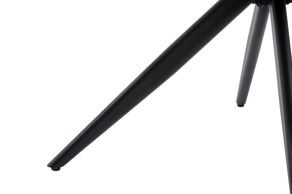 Armlahnstuhl Ion Grau B: 58 cm - Schwarz/Grau, MODERN, Holz/Textil (58/87/61,5cm) - Livetastic