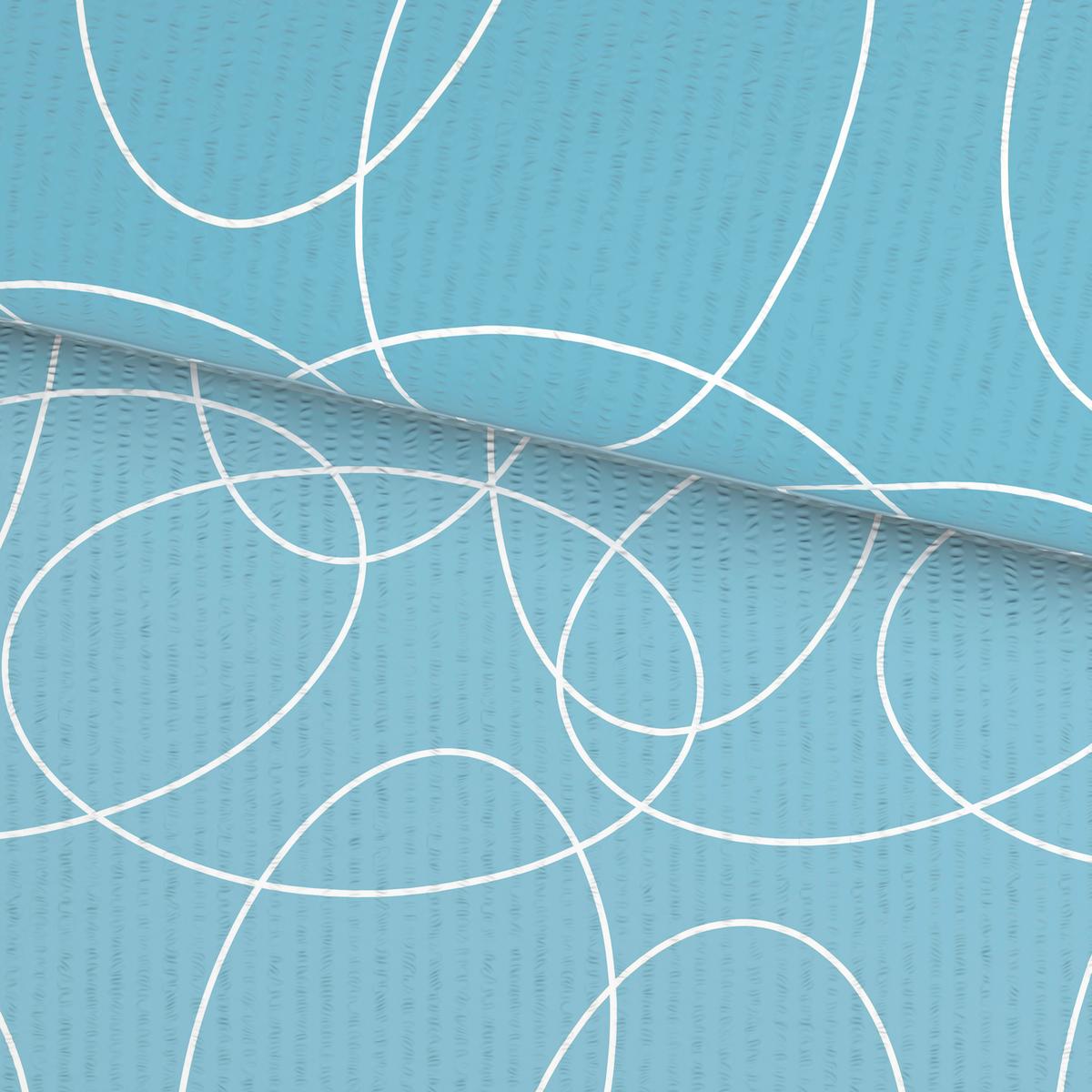 Bettwäsche Theresa - Blau, MODERN, Textil - Luca Bessoni