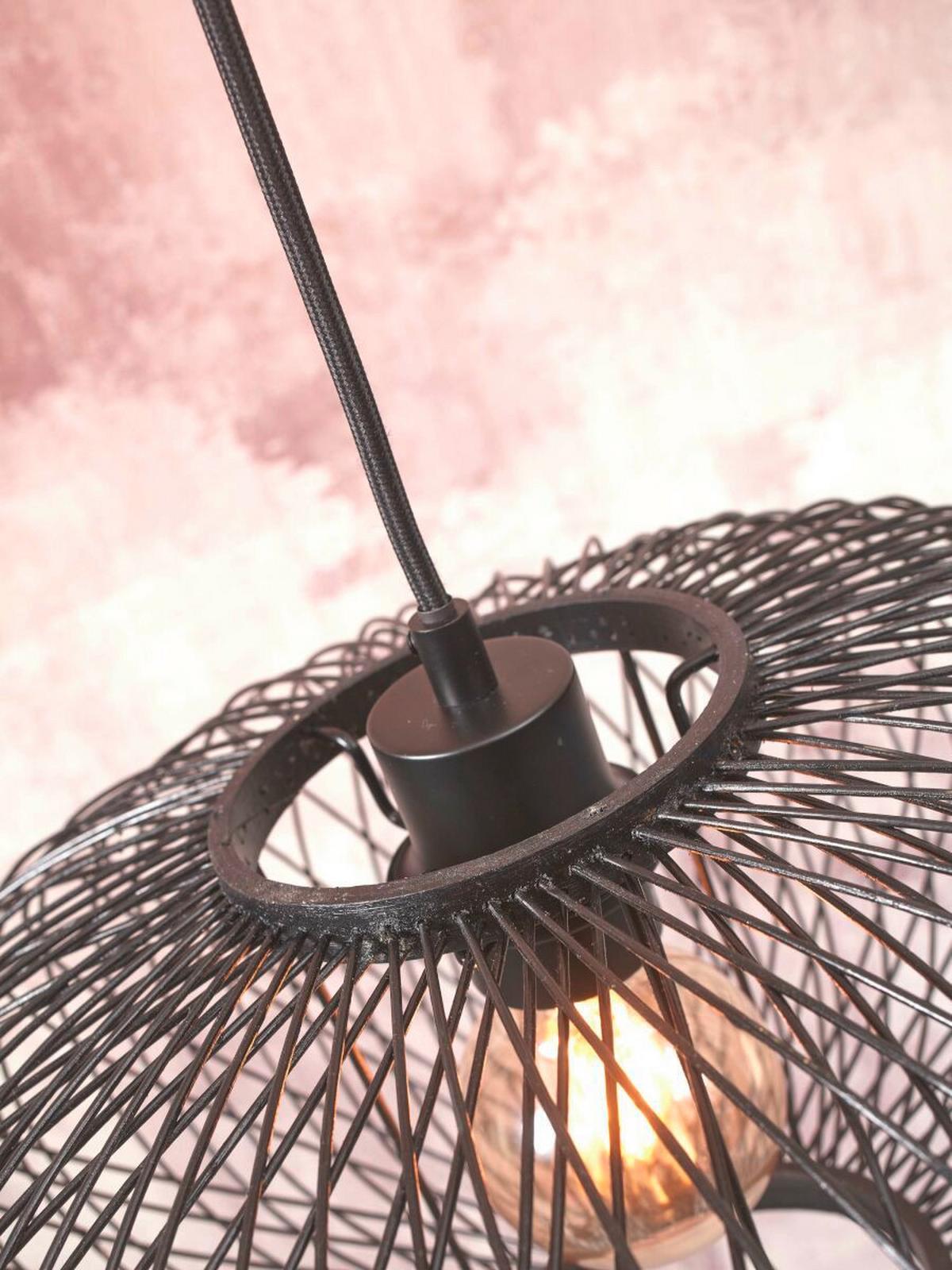 Hängeleuchte Cango/H/4020/B - Schwarz, Trend (40/20cm) - Good & Mojo