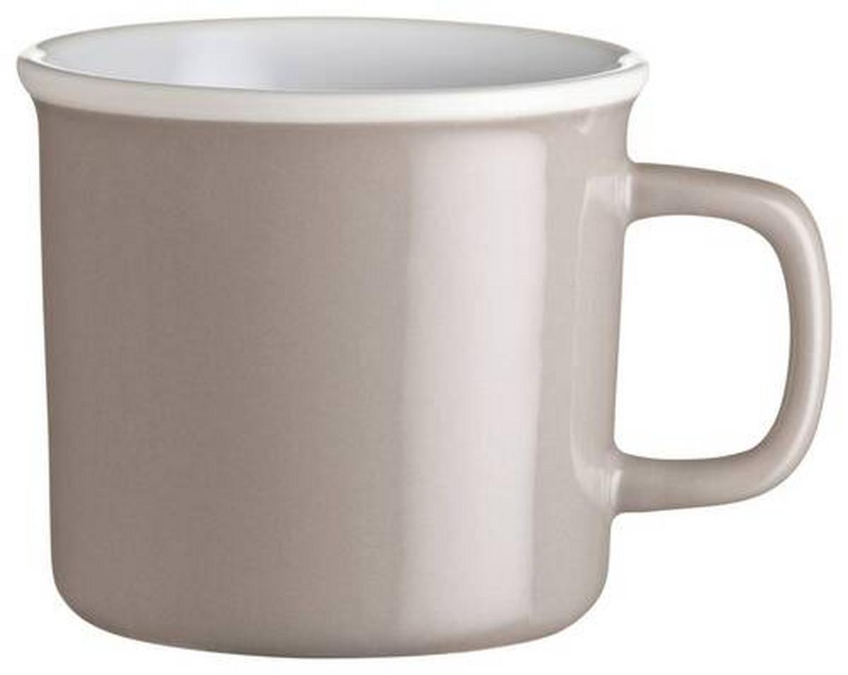 Kombiservice Maila Keramik 4 Personen Geschirr Set - Hellrosa/Hellgrau, Basics, Keramik - Mäser