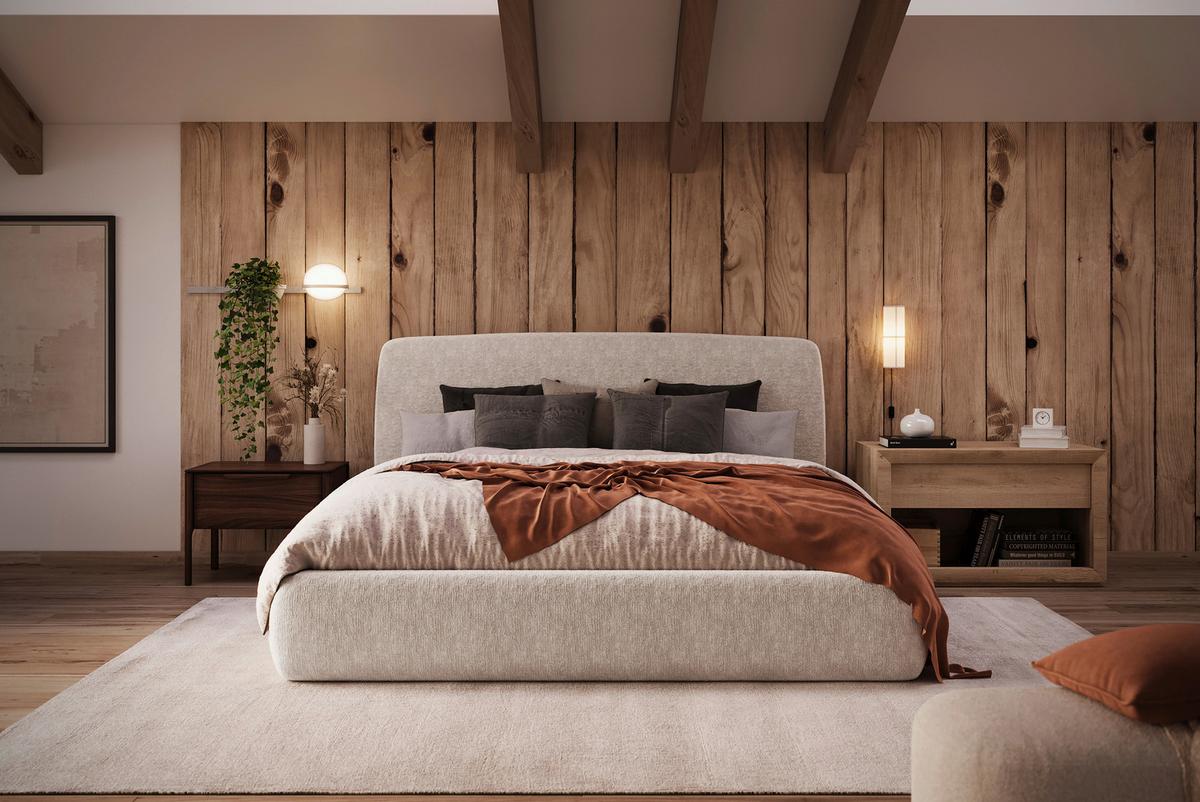 Polsterbett Diun 180x200 cm Beige - Beige, MODERN, Holz/Holzwerkstoff (180/200cm) - MID.YOU