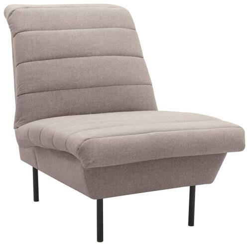 Sessel Looks Ix - Beige/Schwarz, Design, Textil (72/92/103cm) - LOOKS by W.Joop