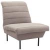 Sessel Looks Ix - Beige/Schwarz, Design, Textil (72/92/103cm) - LOOKS by W.Joop