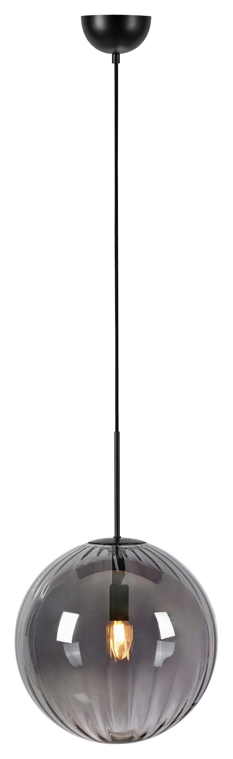 Pendelleuchte Memory-Funktion, 40w - Schwarz/Grau, Basics (35/53.5/35cm) - Markslöjd