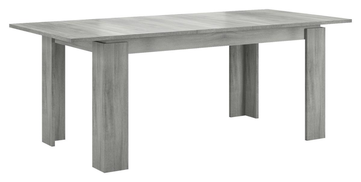 Esstisch Titan Rauchsilber L: 160-200 Cm - Design, Holzwerkstoff (160/90/76cm) - MID.YOU