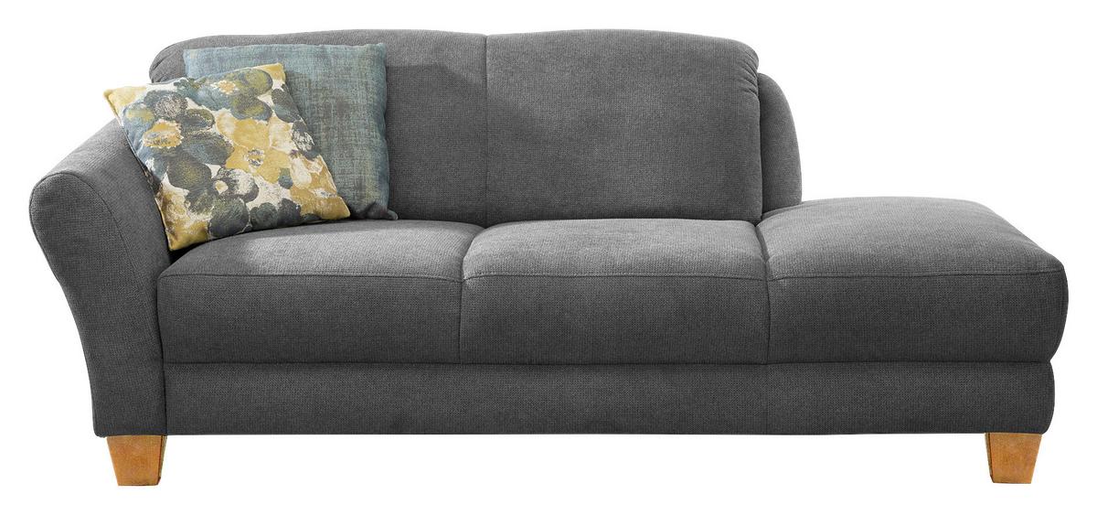 Récamiere Gotland V, Grau B: 194 cm - Naturfarben/Grau, KONVENTIONELL, Textil (194/84/91cm) - Sit & More