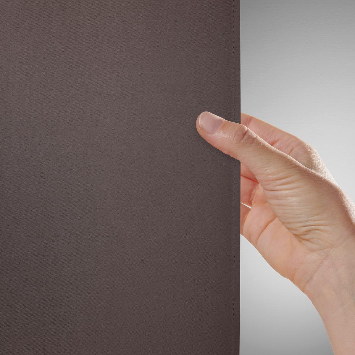 ZATEMŇOVACÍ ZÁVES HENRI - hnedá, textil (135/245cm) - Mömax