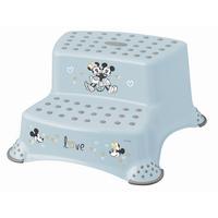 Tritthocker 'Mickey' pastellblau - Pastellblau, MODERN, Kunststoff (40/37/21cm)