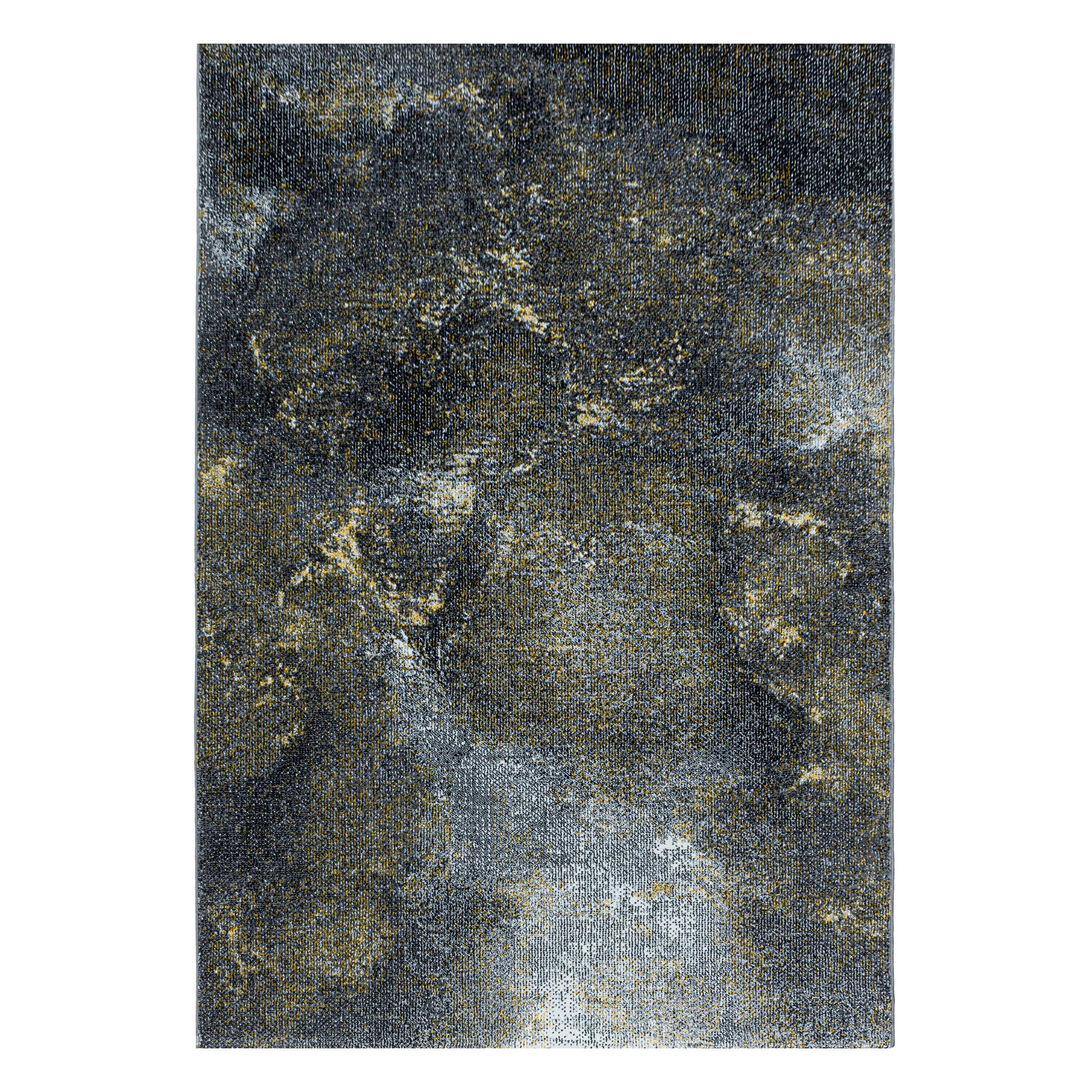 Webteppich Gelb Naturfaser Ottawa 80x150 cm - Gelb, Design, Textil (80/150cm)