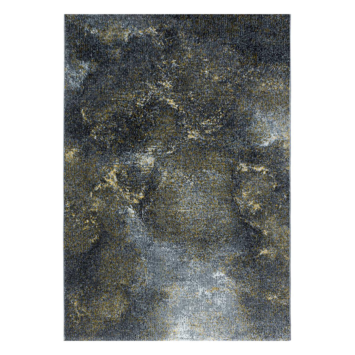 Webteppich Gelb Naturfaser Ottawa 80x150 cm - Gelb, Design, Textil (80/150cm)
