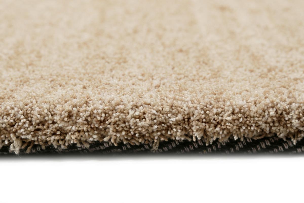 Hochflor Teppich Hellbraun Loft 130x190 cm - Hellbraun, KONVENTIONELL, Textil (130/190cm) - Esprit