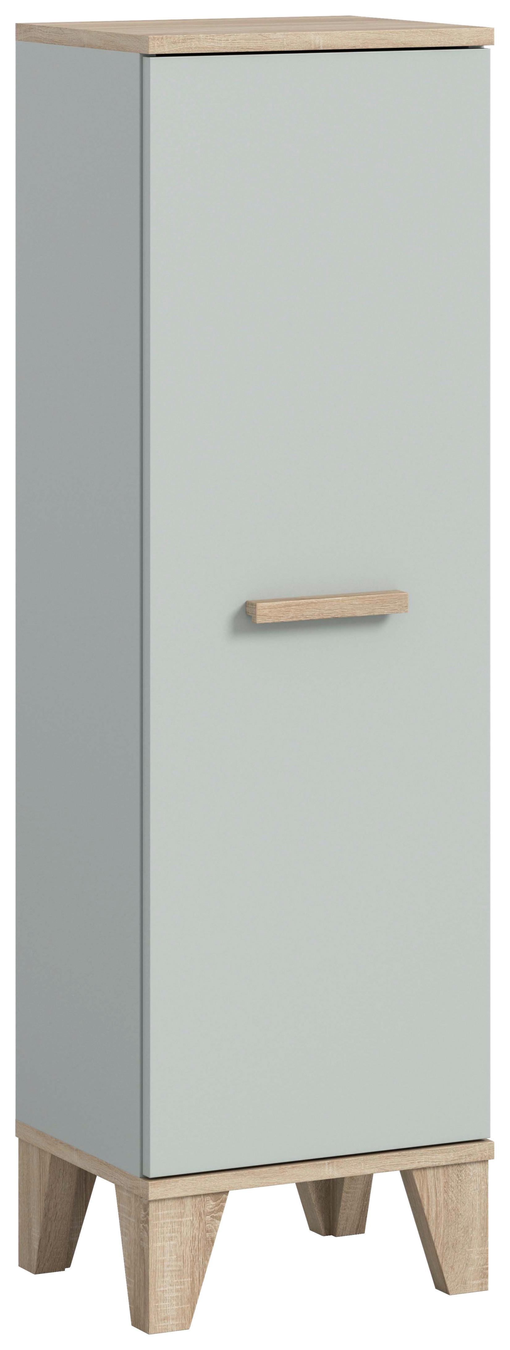 Midischrank Star Eiche/graugrün B: 34 Cm