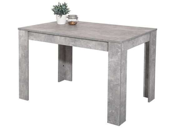 Jídelní Stůl Doris - šedá, Moderní, kompozitní dřevo (120/76/80cm) Jídelní Stůl Doris - šedá, Moderní, kompozitní dřevo (120/76/80cm)