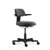 DREHSTUHL Work Grau B: 55cm - Grau, MODERN, Kunststoff/Textil (55/91/51cm) - MID.YOU