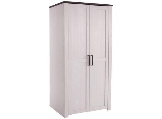 Babydrehtürenschrank Provence 96 cm Creme - Dunkelbraun/Creme, KONVENTIONELL, Holzwerkstoff (96/186,1/55cm) Babydrehtürenschrank Provence 96 cm Creme - Dunkelbraun/Creme, KONVENTIONELL, Holzwerkstoff (96/186,1/55cm)