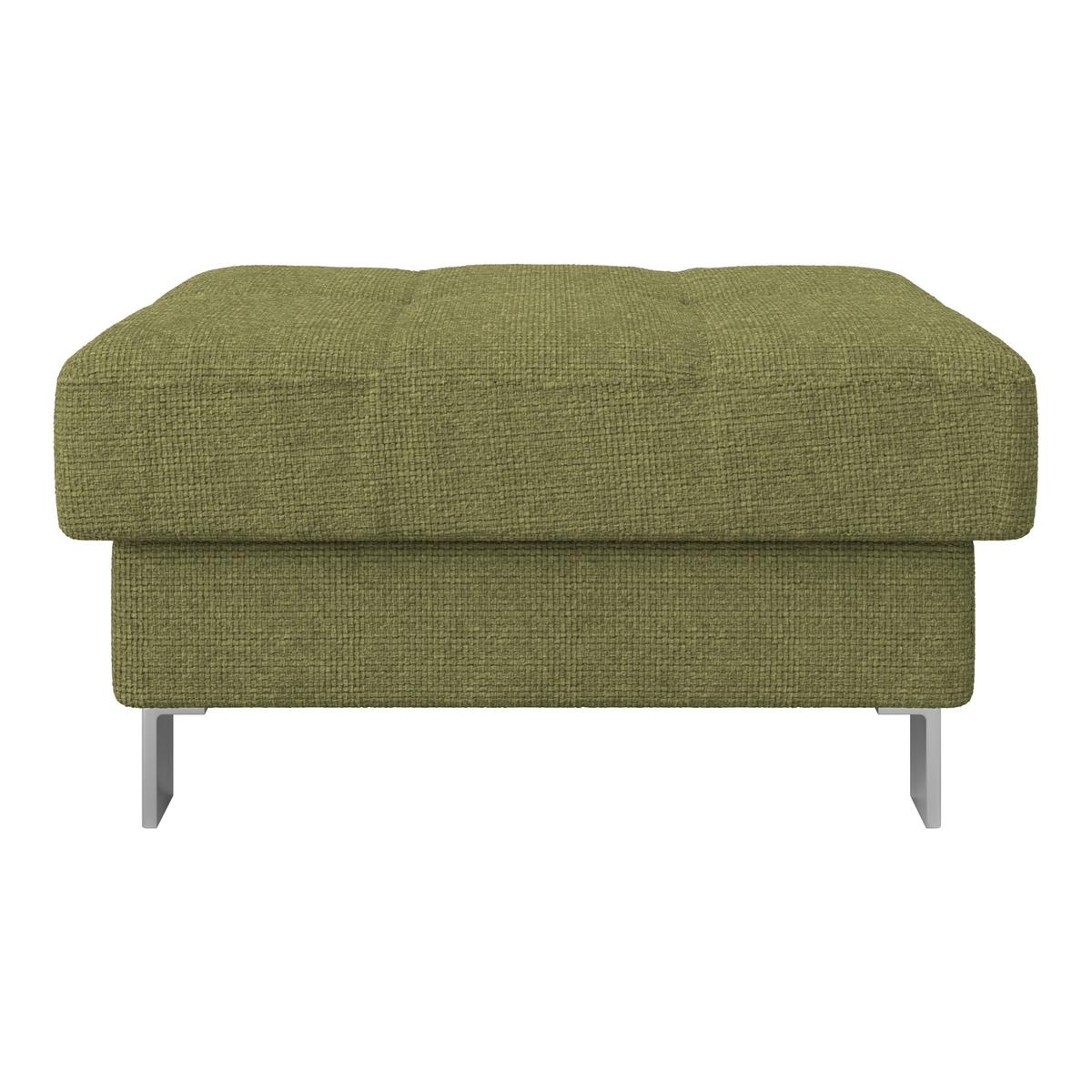 Hocker Savona - Khaki, MODERN, Textil (90/44/73cm) - Ondega