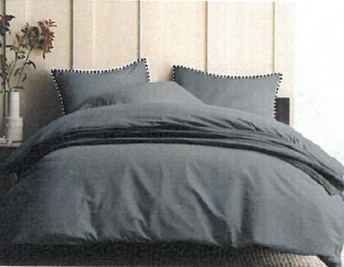 Ágyneműhuzat-garnitúra Greta - kék, Modern, textil (140/200cm) - Luca Bessoni