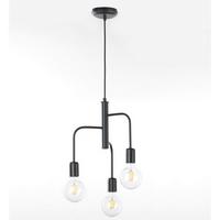 Hängeleuchte Schwarz D: 40 cm 22w - Schwarz, Design, Metall (40/140cm)