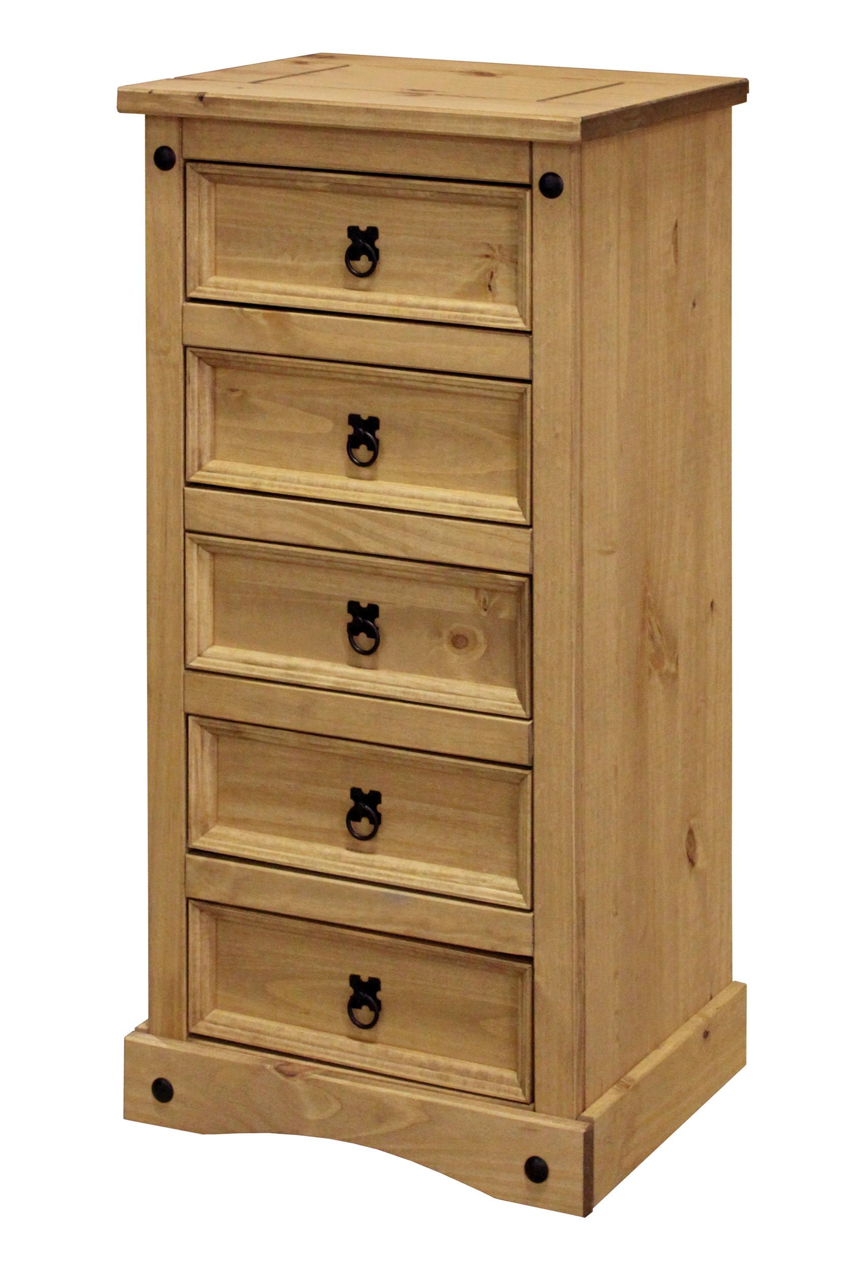 Kommode Honigfarben B: 53cm - Honig, Natur, Holz (53/109/39cm) - Livetastic
