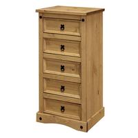 Kommode Honigfarben B: 53cm - Honig, Natur, Holz (53/109/39cm) - Livetastic