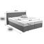 Boxspringbett Riva 180x200 Schwarz/beige - Chromfarben/Beige, MODERN, Holz/Holzwerkstoff (180/200cm) - Luca Bessoni Boxspringbett Riva 180x200 Schwarz/beige - Chromfarben/Beige, MODERN, Holz/Holzwerkstoff (180/200cm) - Luca Bessoni
