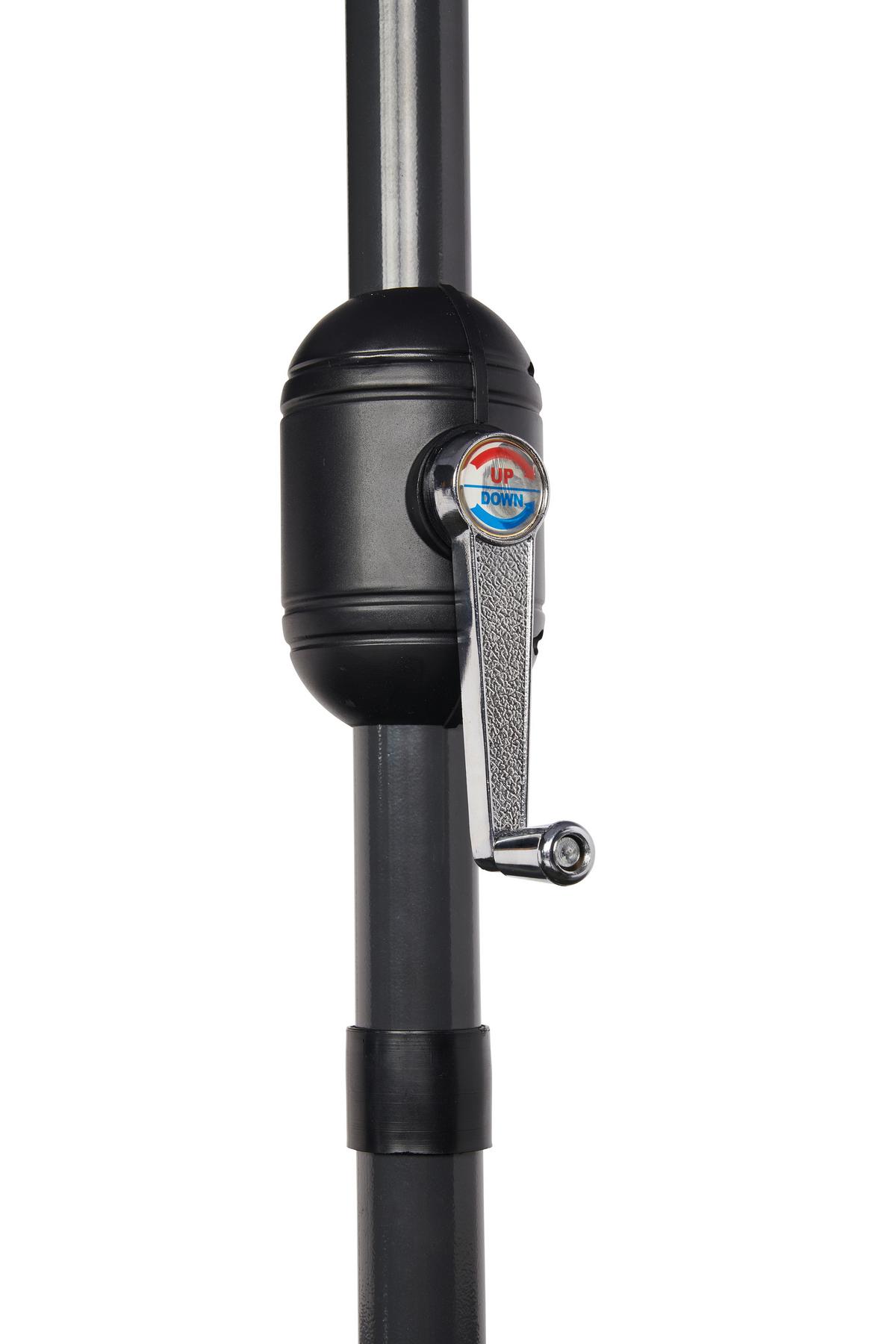 Kerti Étkezőgarnitúra Lisa - antracit/szürke, Modern, Üveg/textil - Luca Bessoni