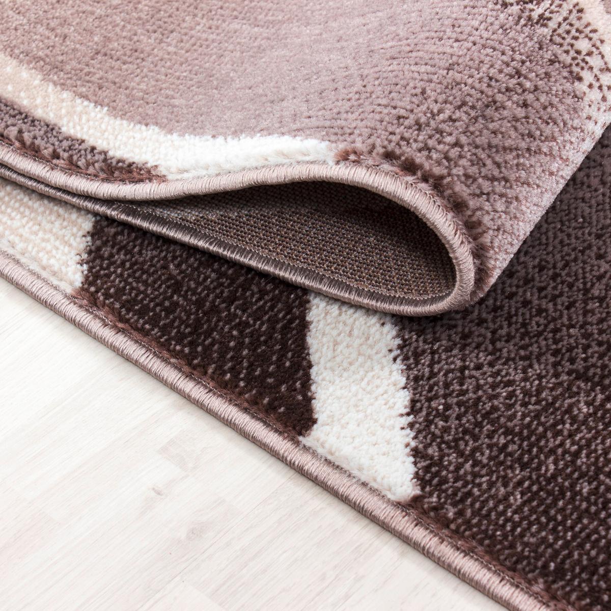 Flachwebteppich Parma - Braun, Design, Textil (280/370cm) - Novel