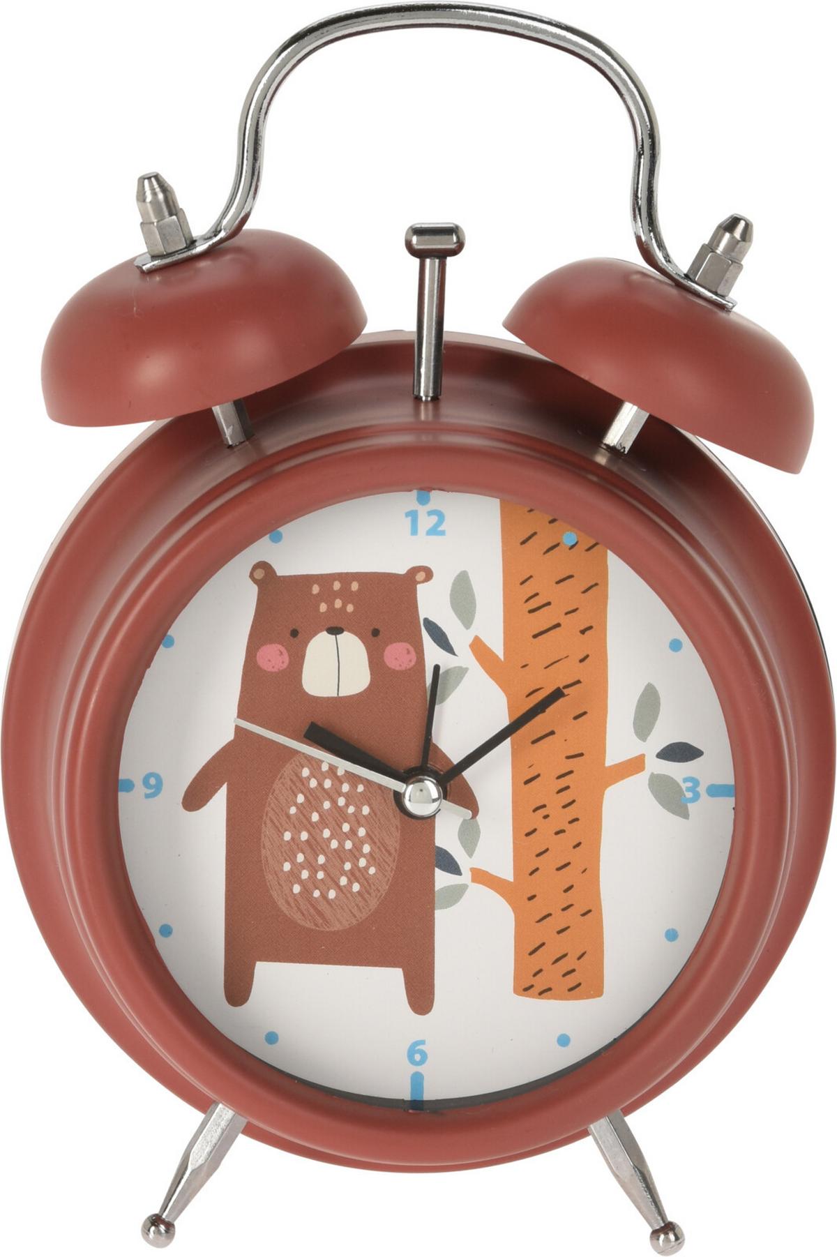 Ébresztőóra Alarm - műanyag (12/6/17cm)