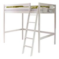 Posteľ z masívneho dreva MATTHIAS 140 biela - biela, Basics, drevo (140/200cm) - MID.YOU