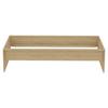 Unit Elements Bettrahmen 90x200 cm Eichefarben - Eichefarben, KONVENTIONELL, Holzwerkstoff (90/200cm) - Ondega