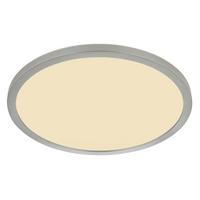 Led Mennyezeti Lámpa 41562-24n - opál/nikkelszínű, Basics, műanyag (42/2,5cm) - Globo
