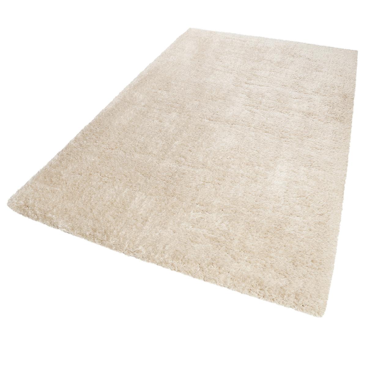 Hochflorteppich Toubkal Beige 80x150 cm - Beige, KONVENTIONELL, Textil (80/150cm) - WECON HOME