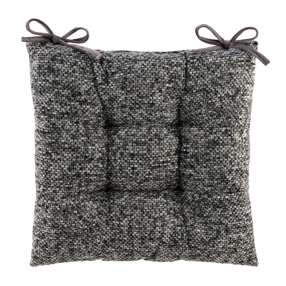 Sitzkissen Alena - Blau, MODERN, Textil (40/40/4cm) - Luca Bessoni