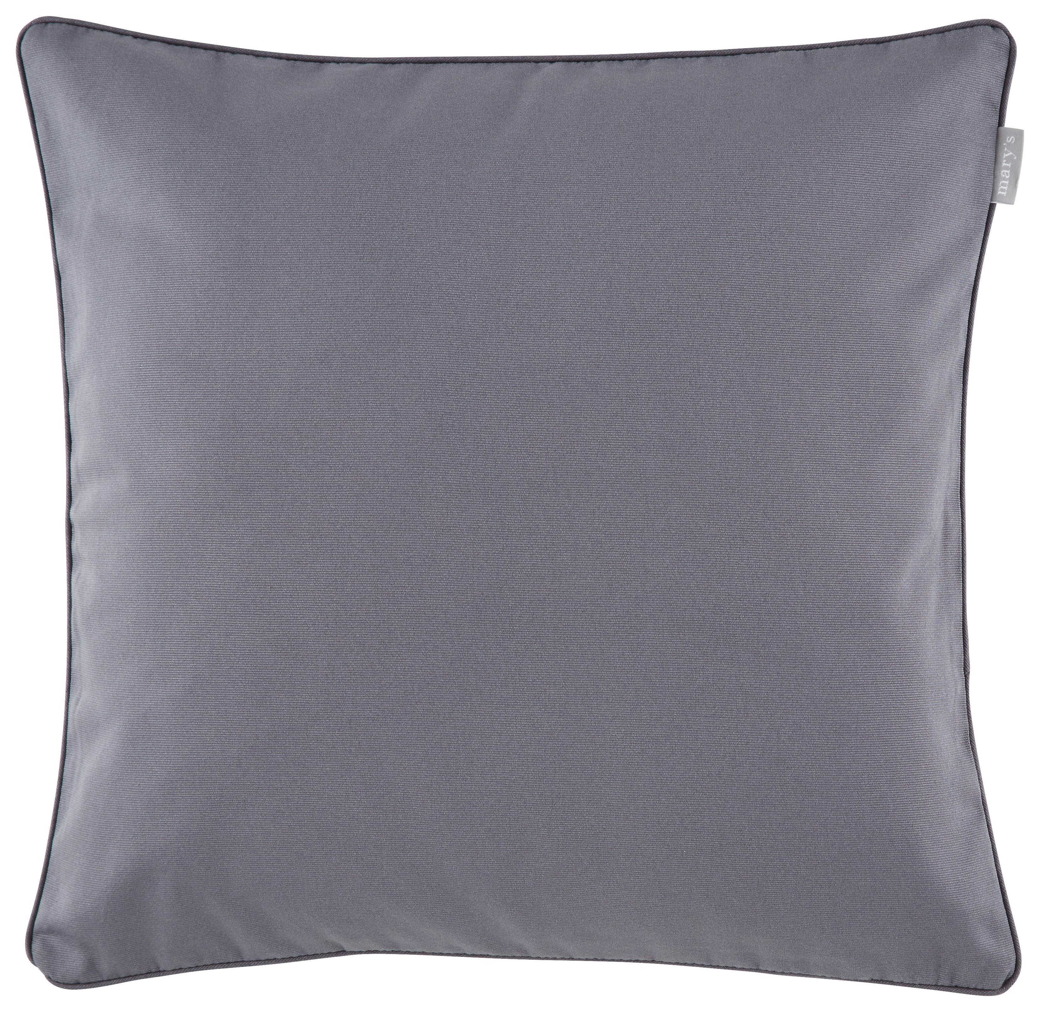 POTAH NA POLŠTÁŘ Steffi ca. 50x50cm - antracitová, Konvenční, textil (50/50cm) - Mömax