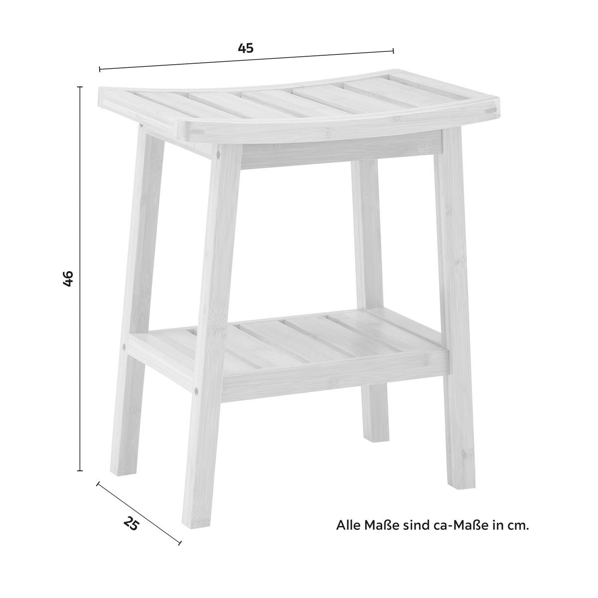 Taburet BONNY přirodní barvy - přírodní barvy, Moderní, přírodní materiály (45/46/25cm) - P & B