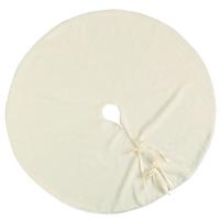 DEČKA K VÁNOČNÍMU STROMEČKU SVEN - bílá, textil (90cm) - Mömax