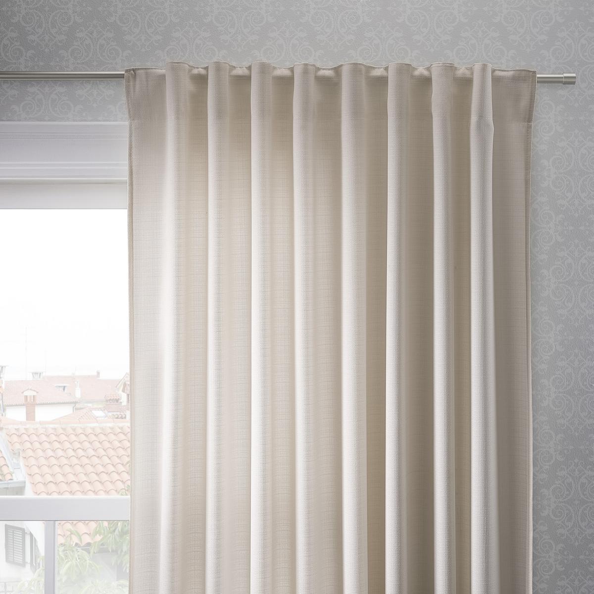 HOTOVÝ ZÁVES Leo, 135/255cm, piesková - piesková, textil (135/255cm) - Premium Living