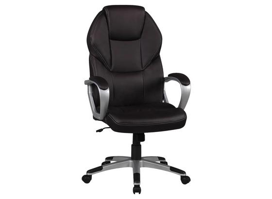 Chefsessel Detroit B: 66 cm Braun - Alufarben/Braun, KONVENTIONELL, Kunststoff/Textil (66/124/66cm) - Livetastic Chefsessel Detroit B: 66 cm Braun - Alufarben/Braun, KONVENTIONELL, Kunststoff/Textil (66/124/66cm) - Livetastic