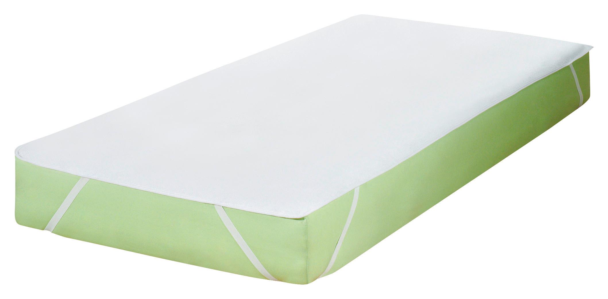 Matratzenschoner Safe 90x200 Cm Baumwolle/polyester - Weiß, Basics, Textil (90/200cm) - FAN