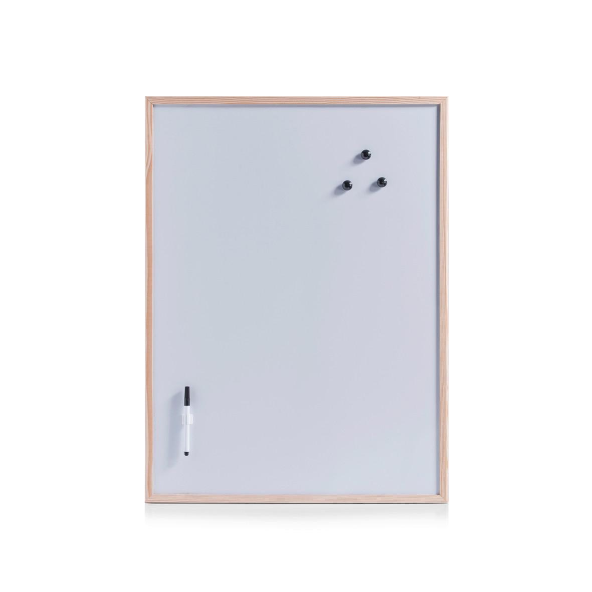 Magnettafel Silberfarben B: 60 cm - Silberfarben, Basics, Metall (60/40/1,4cm) - Zeller Present