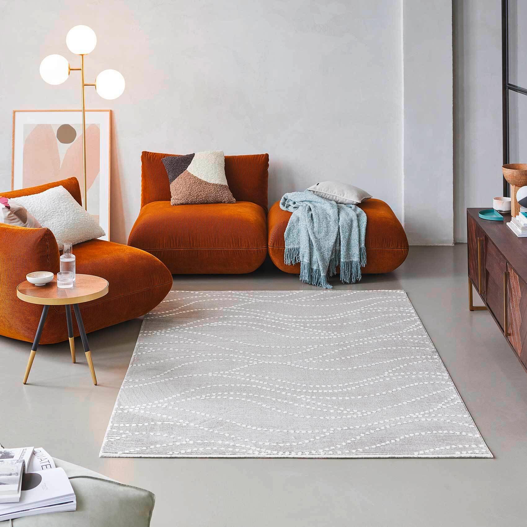 Flachwebeteppich, 80x150 Selena - Beige/Creme, Basics, Textil (80/150cm) - Esprit