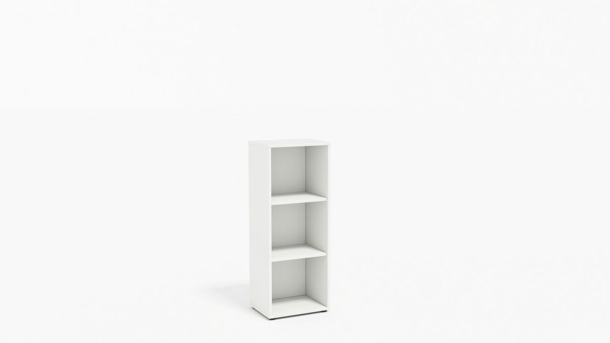 AKTENSCHRANK OFFICE EDITION - SW SET 4 - Anthrazit/Weiß, MODERN, Holzwerkstoff (128,5/185,6/33cm) - MID.YOU
