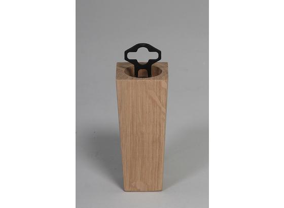 Fußset Möbelfuß H: 13 cm Eiche - Eichefarben, Basics, Holz (13cm) Fußset Möbelfuß H: 13 cm Eiche - Eichefarben, Basics, Holz (13cm)