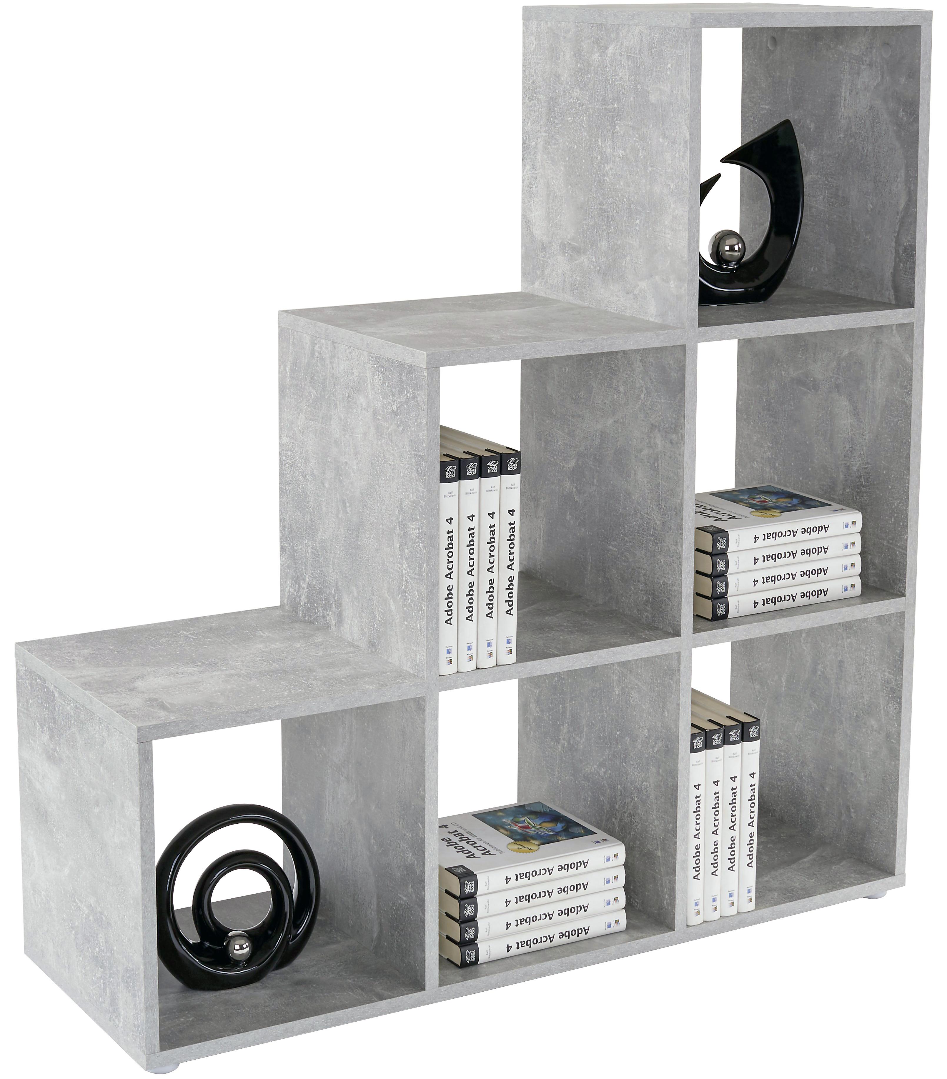 Raumteiler Pisa B: 112 cm Betonoptik