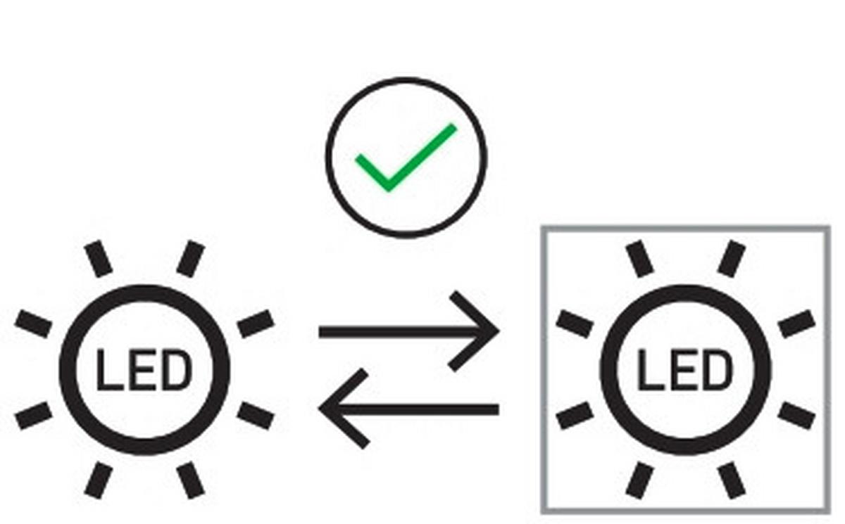 LED-Stehleuchte 400-55 Pino - Edelstahlfarben, Basics, Glas/Metall (74/74/163cm) - Paul Neuhaus