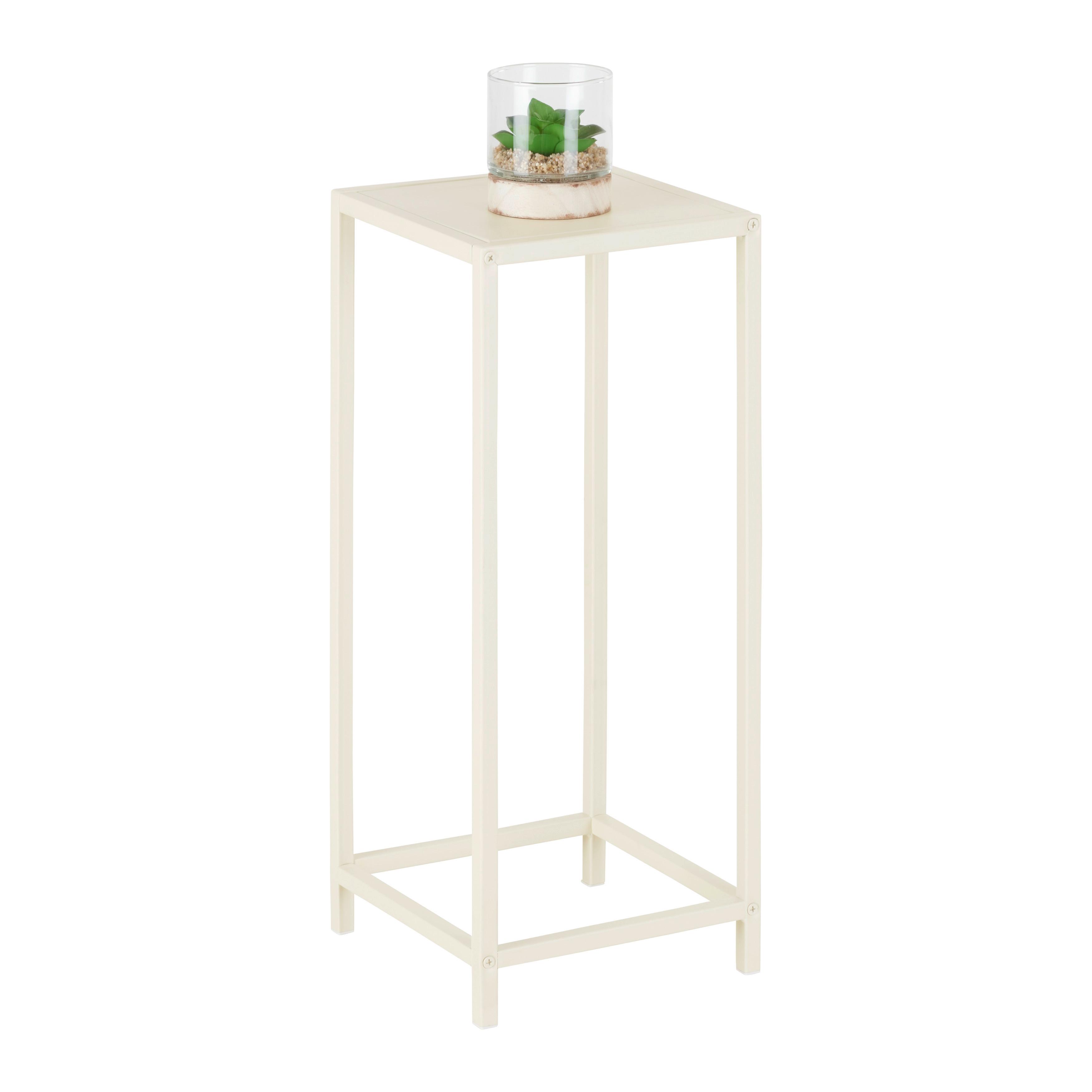 SLOUP NA KVĚTINY VERA - pískové barvy, Moderní, kov (25/60/25cm) - Mömax