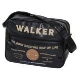 Umhängetasche Authentic - Schwarz/Braun, MODERN, Kunststoff (37/28/12cm) - Walker
